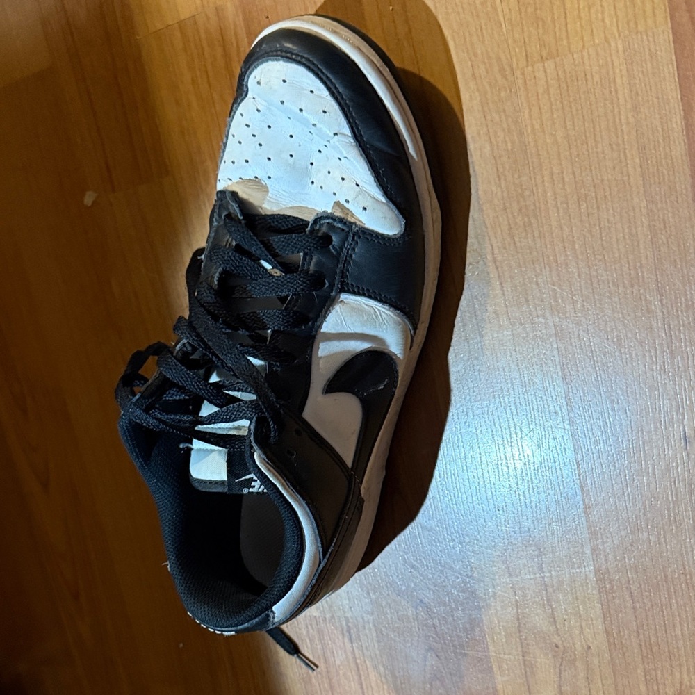 Nike Kids Black and White Sneakers